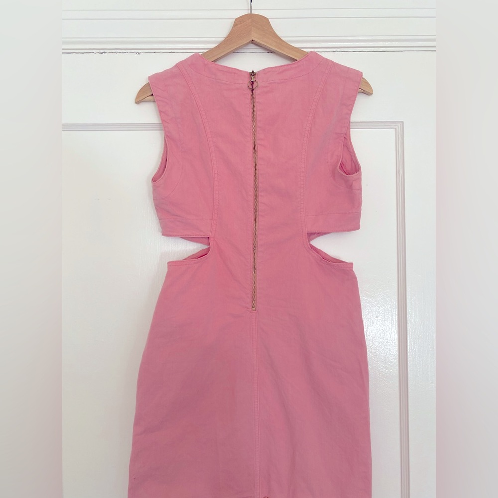 Pink jeans dress - Maje - M